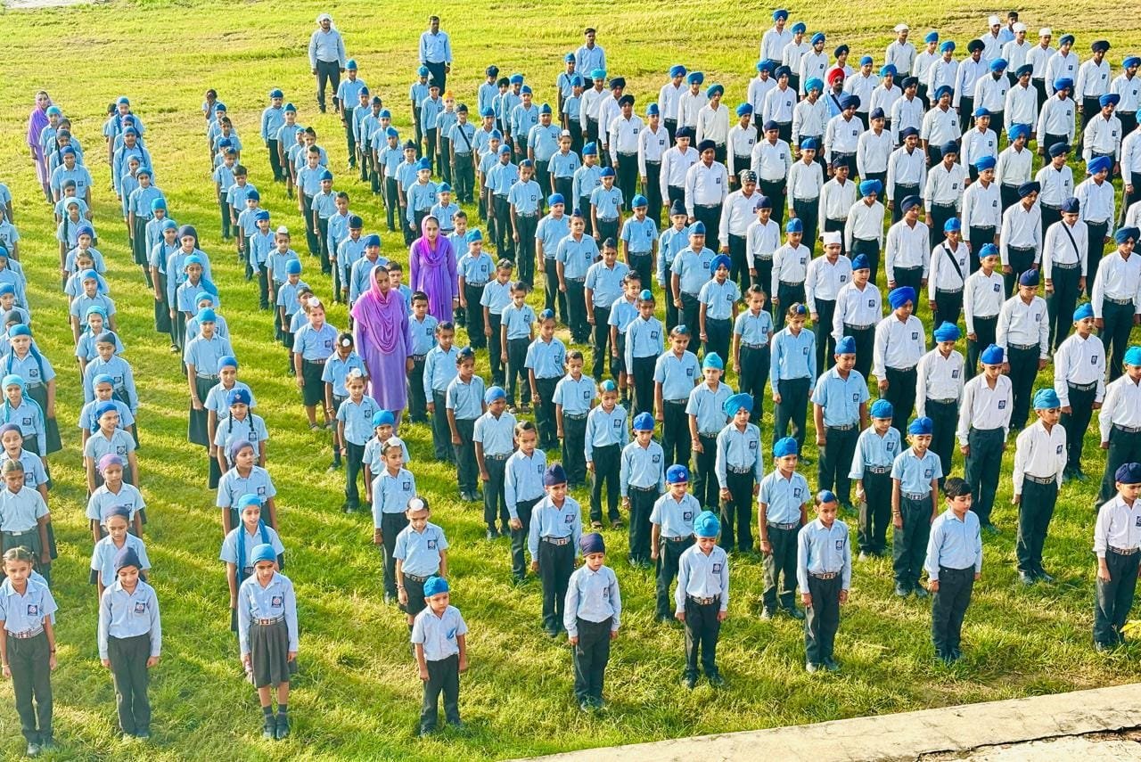 School Assembly at Miri Piri Khalsa Academy